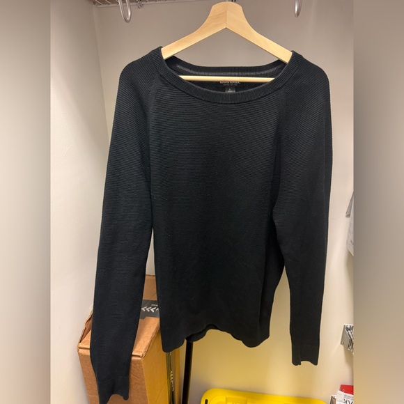 Banana Republic Black Long Sleeve Top